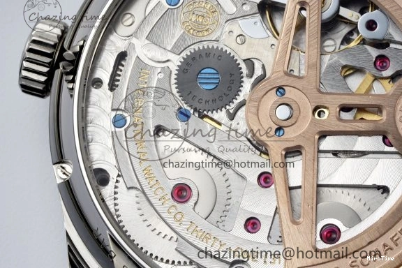 MIROTIME 0407 Bold Portugieser Perpetual Calendar SS 5033 APSF 1:1 Best Edition Blue Dial on Black Leather Strap A52610 Clone 7041